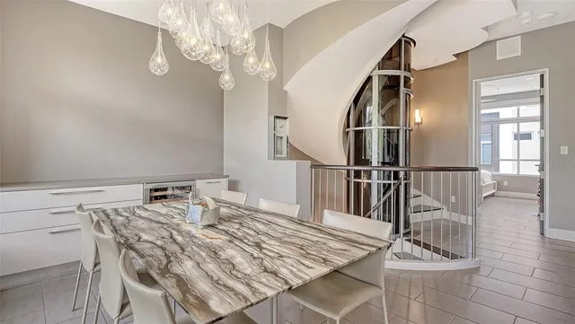 a kitchen with a sink stove and refrigerator