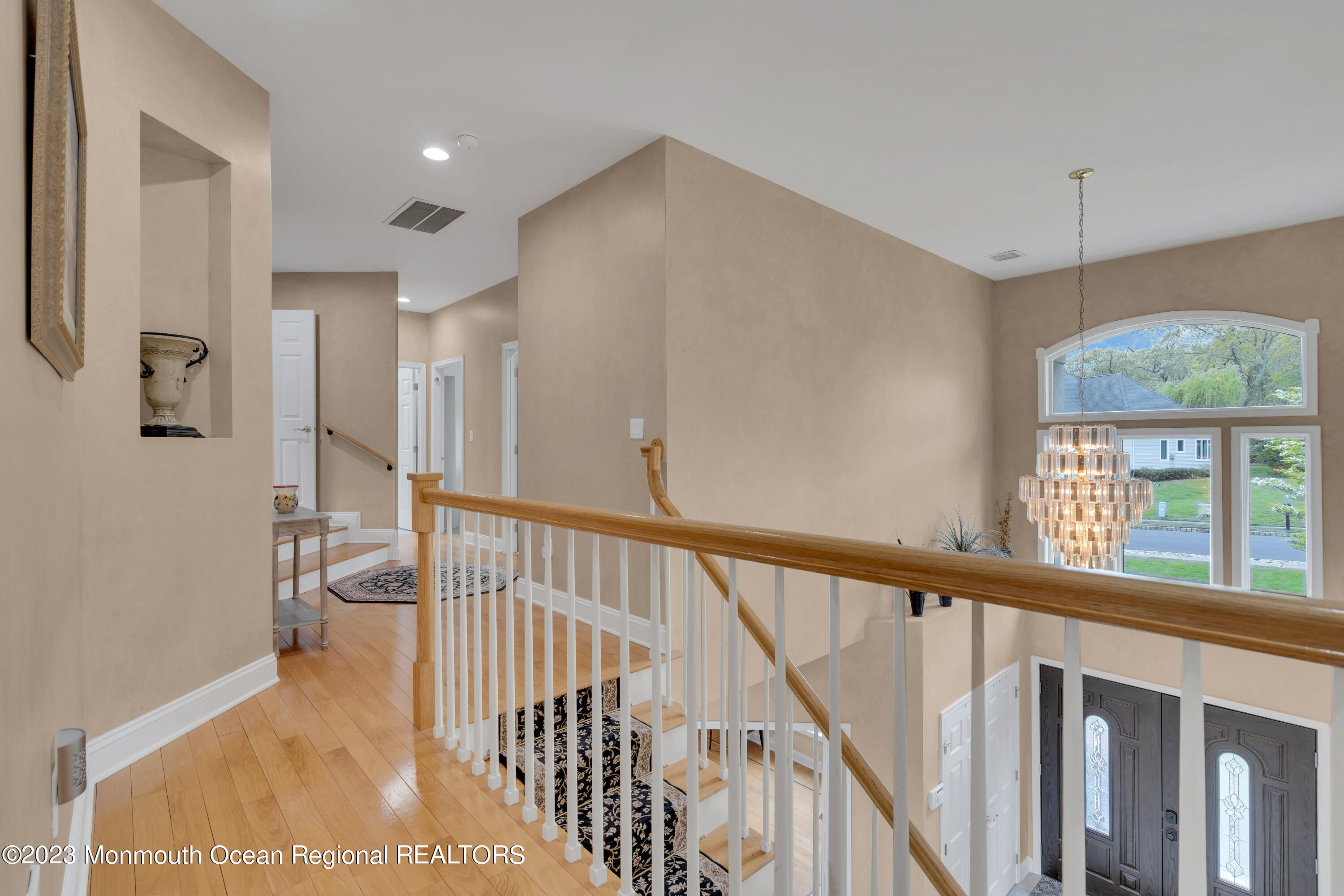 605 Turkey Point Road Brick, NJ 08724 - Photo 73 of 91 2nd floor hallway & foyer