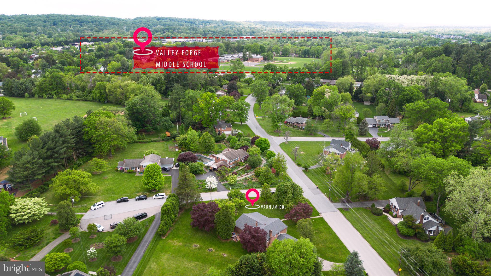 1395 Varnum Drive Wayne, PA 19087 - Photo 4 of 21 a view of a city