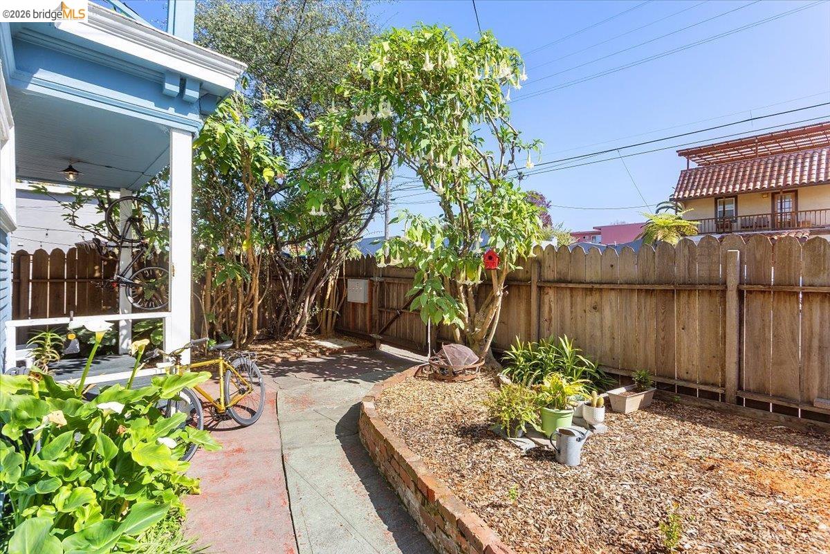 3110 California Street Berkeley, CA 94703 - Photo 34 of 41 Fenced backyard featuring a patio area