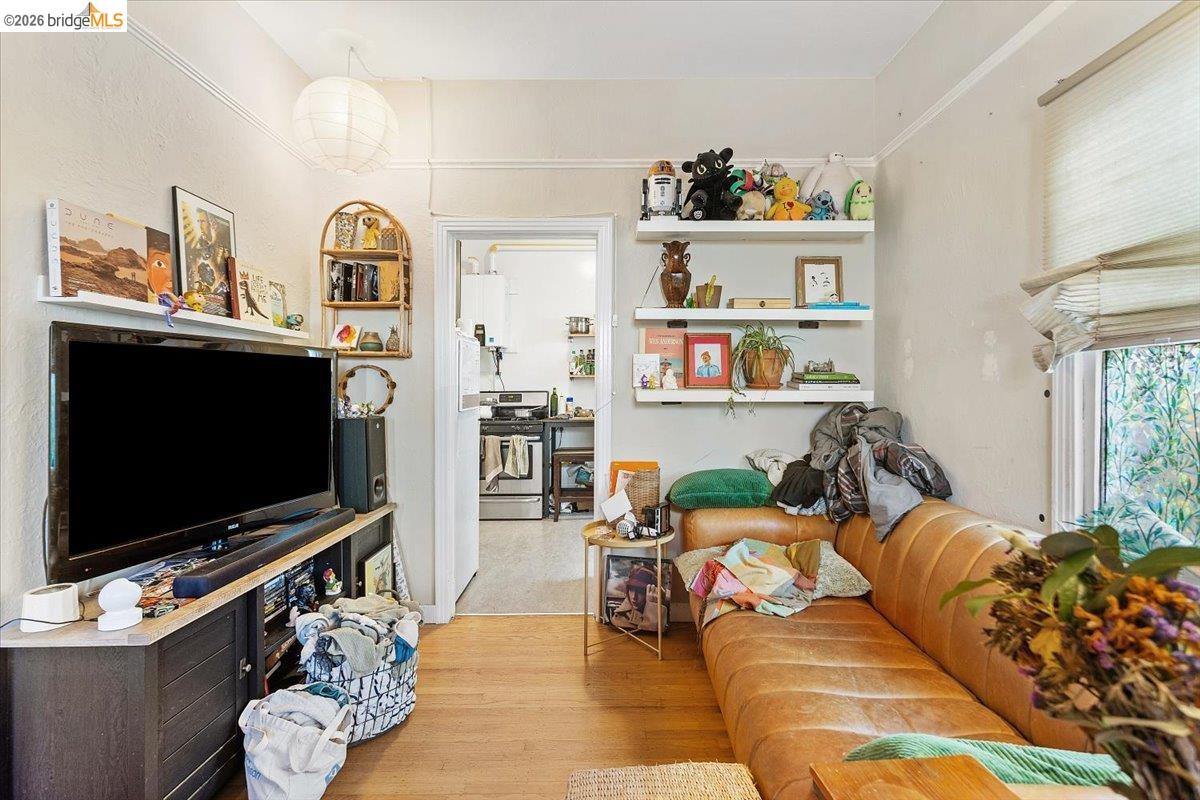 3110 California Street Berkeley, CA 94703 - Photo 8 of 41 Living area featuring light wood finished floors