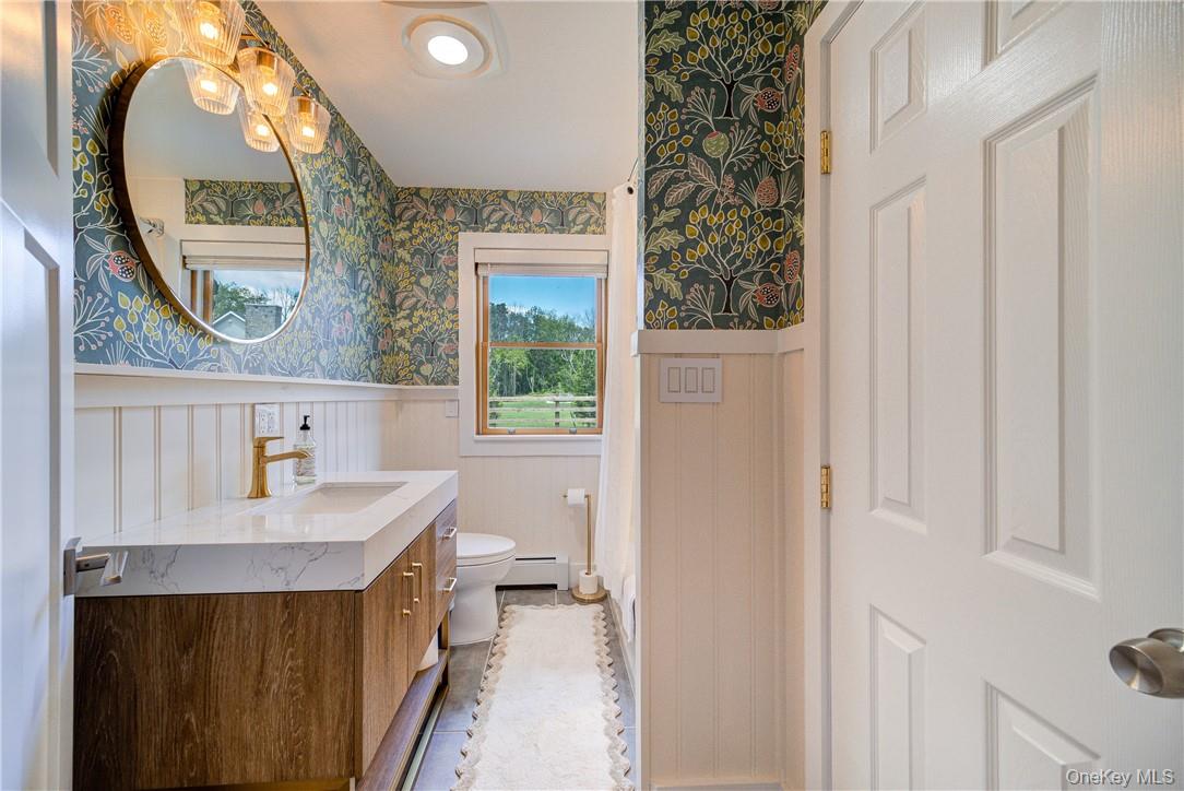90 Onderdonk Road Warwick, NY 10990 - Photo 15 of 32 Lovely new bath finishes and new tile floor!