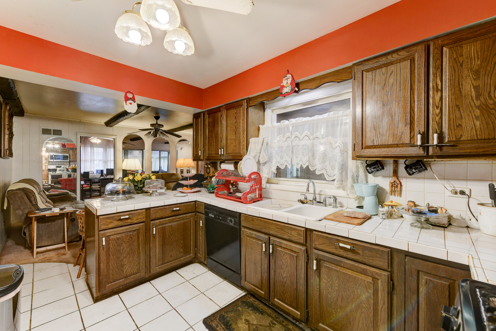 126 Denell Drive Crete, IL 60417 - Photo 21 of 30 a kitchen with a sink appliances and cabinets