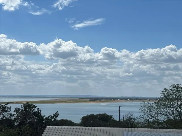 a view of an ocean and beach