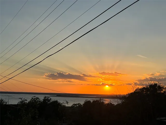 a view of an ocean and beach
