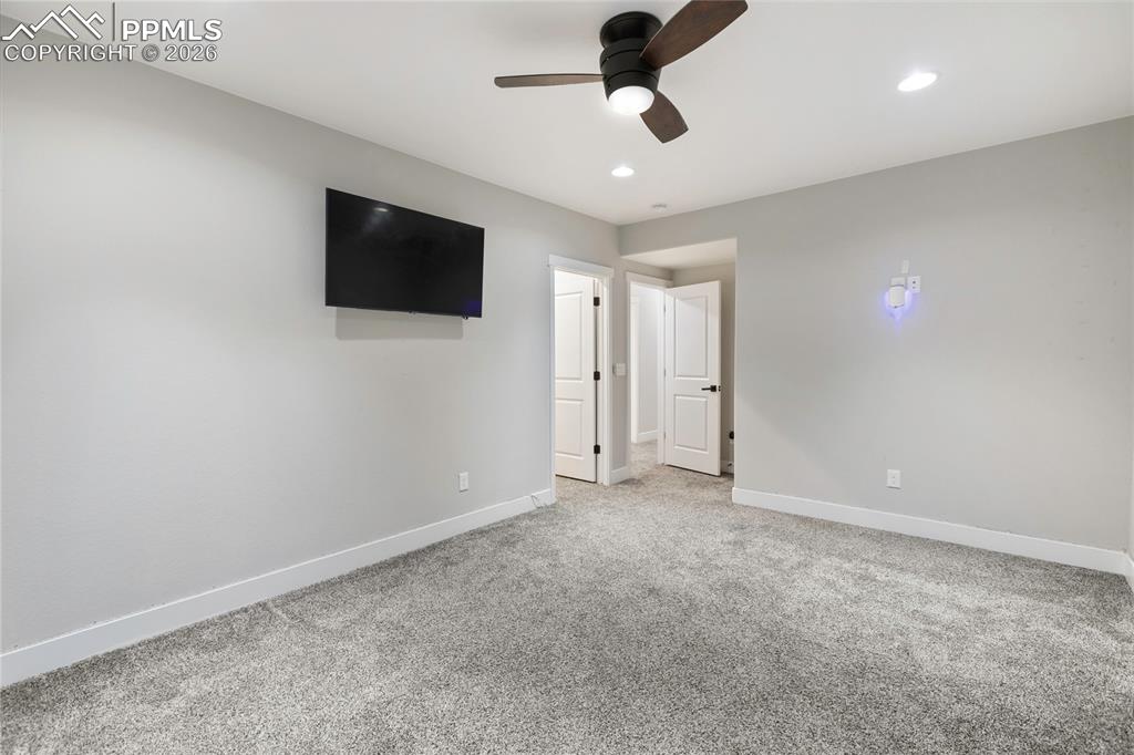 2131 Seaglass Street Colorado Springs, CO 80921 - Photo 27 of 41 Basement Bedroom #3