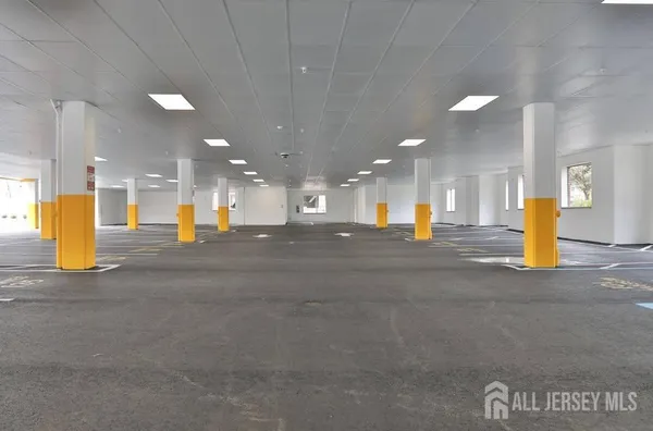 a view of a lobby of a building