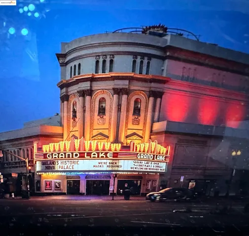 a view of a street with sitting area
