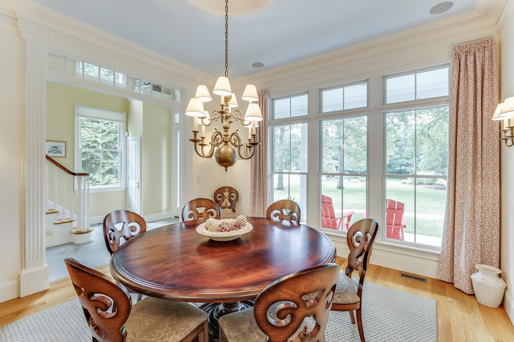 51 Meadow Farm Road Centerville, MA 02632 - Photo 13 of 45 a view of a dining room with furniture window and outside view