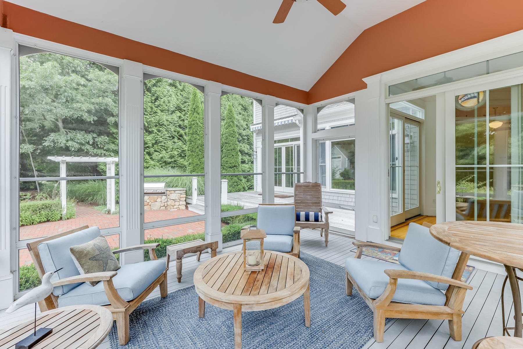51 Meadow Farm Road Centerville, MA 02632 - Photo 20 of 45 a living room with furniture and a large window