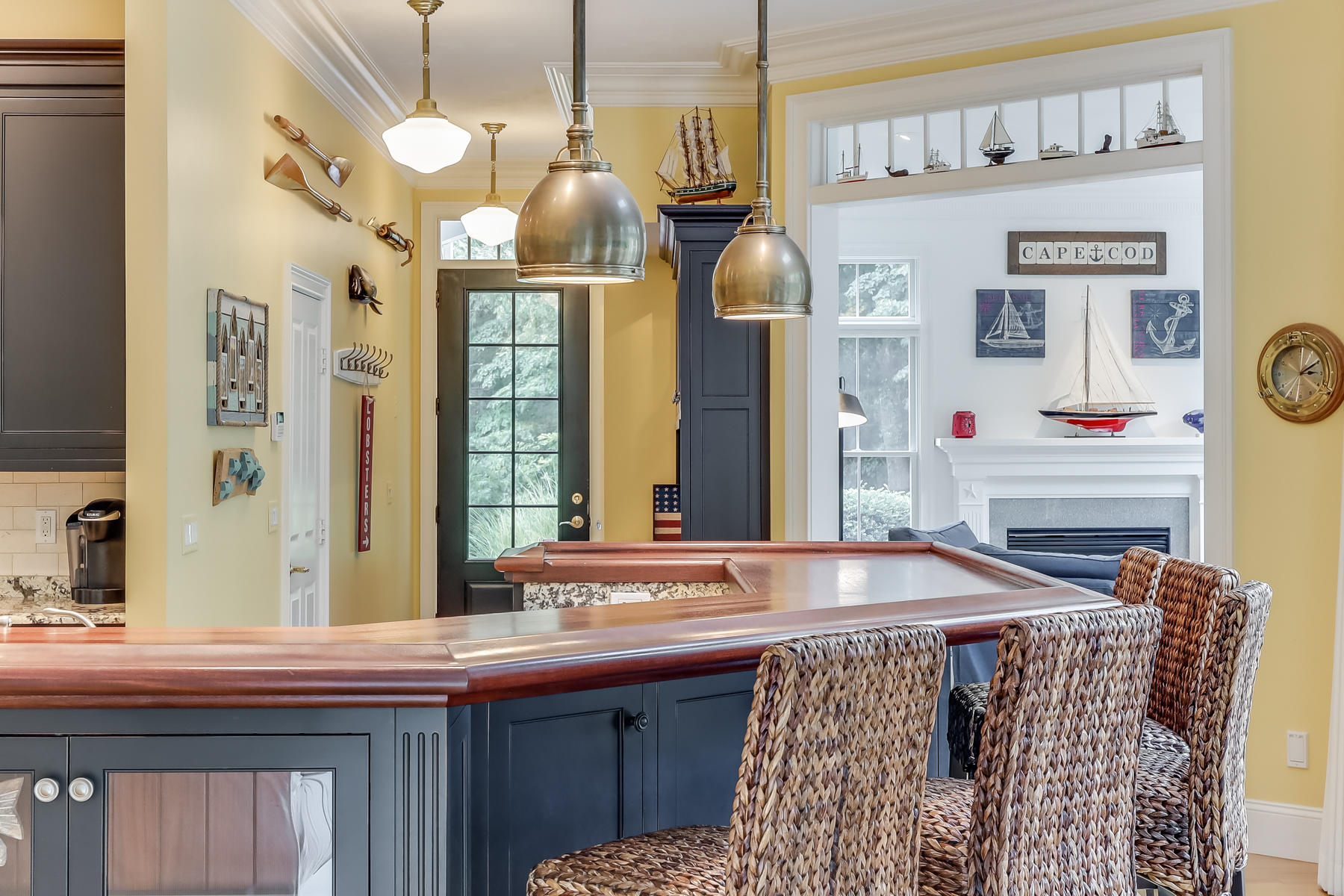 51 Meadow Farm Road Centerville, MA 02632 - Photo 7 of 45 a kitchen with sink and refrigerator