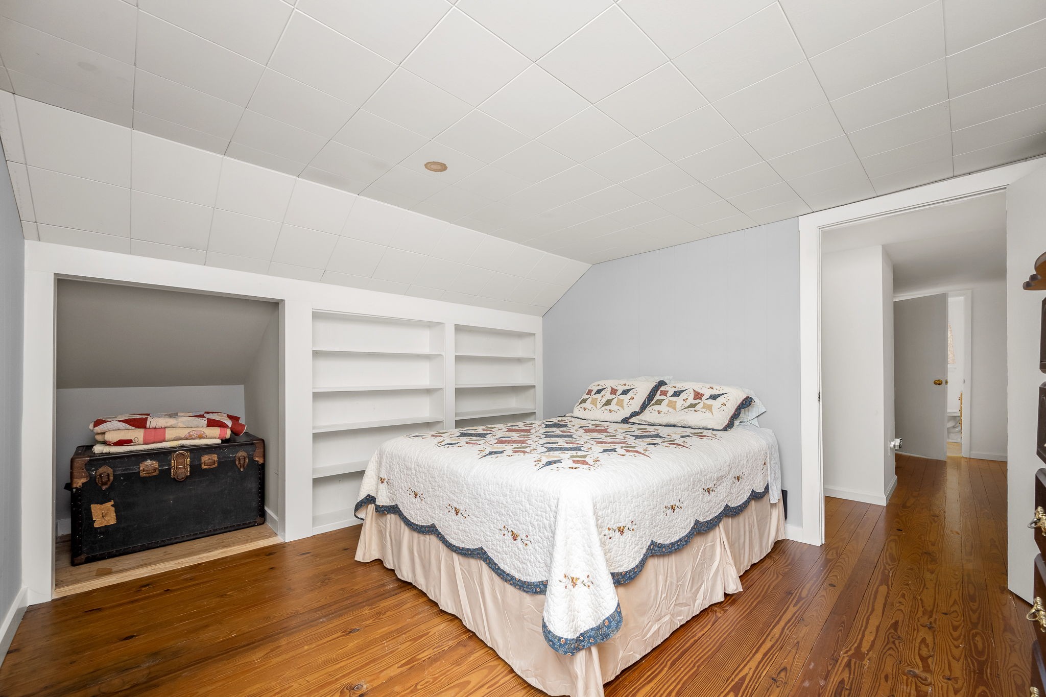 540 Powell Hollow Road Tullahoma, TN 37388 - Photo 41 of 83 a bedroom with a bed and a view of kitchen