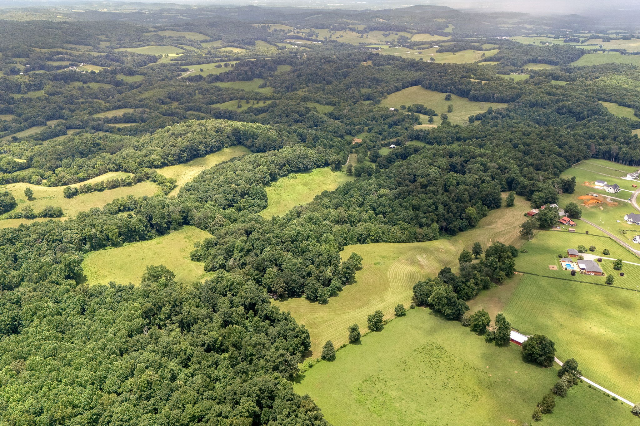 540 Powell Hollow Road Tullahoma, TN 37388 - Photo 73 of 83 an aerial view of residential houses with outdoor space