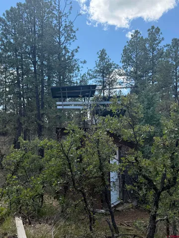 a view of an outdoor space and a yard