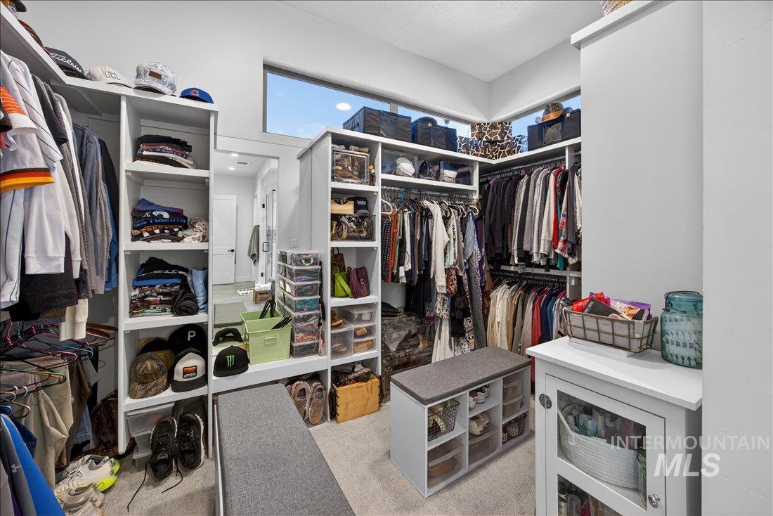 4718 East Goldstone Drive Meridian, ID 83642 - Photo 46 of 50 Walk in closet with light carpet