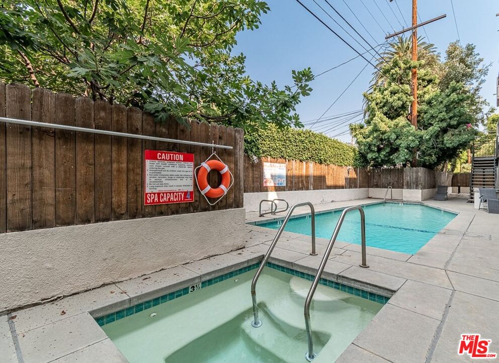 723 Westmount Drive, Unit 203 West Hollywood, CA 90069 - Photo 7 of 17 a view of outdoor space with seating space