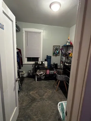 a view of a workspace with a window