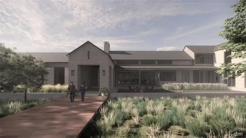 a front view of house with yard