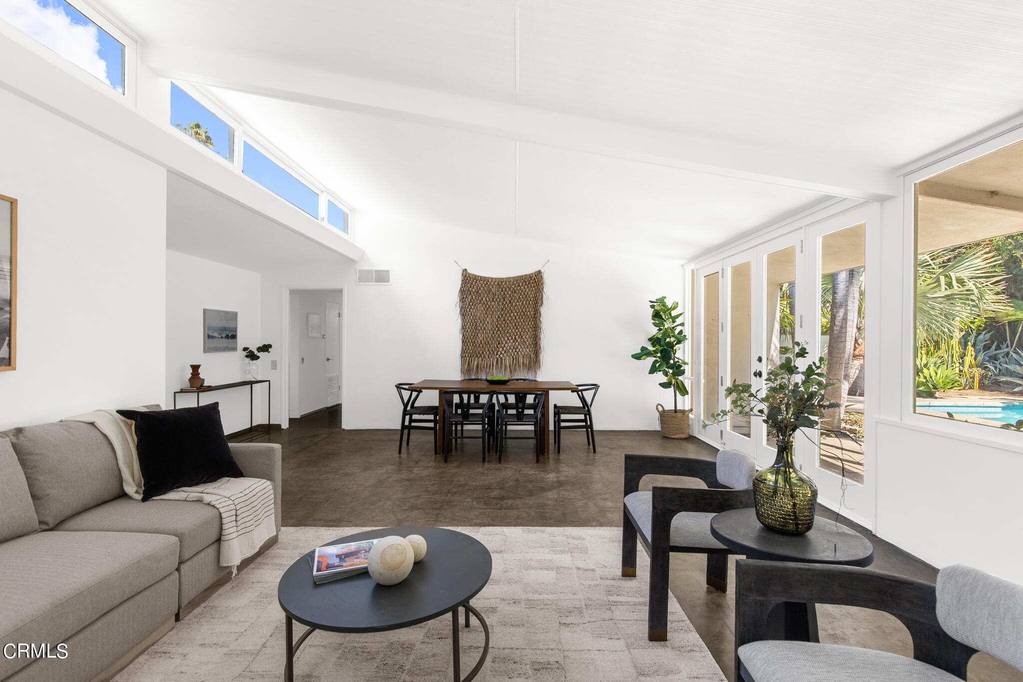 2800 Highview Avenue Altadena, CA 91001 - Photo 16 of 41 a living room with furniture potted plant and large windows