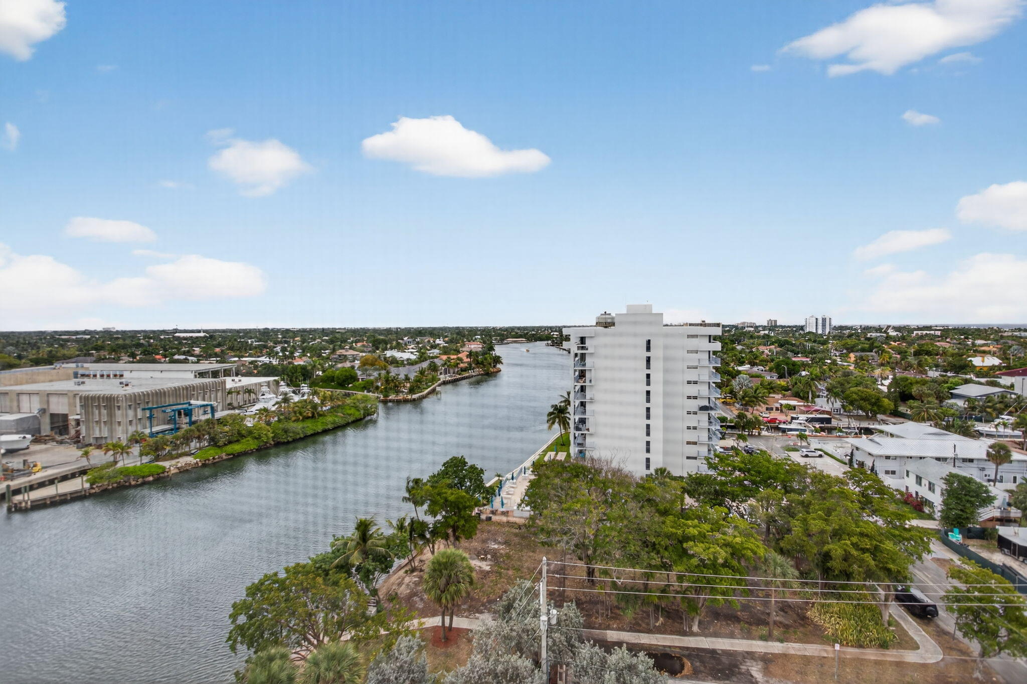 1505 North Riverside Drive, Unit 1107 Pompano Beach, FL 33062 - Photo 3 of 8 a view of a city