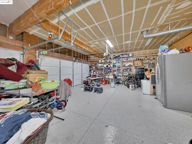 a view of a storage room with a lot of stuff