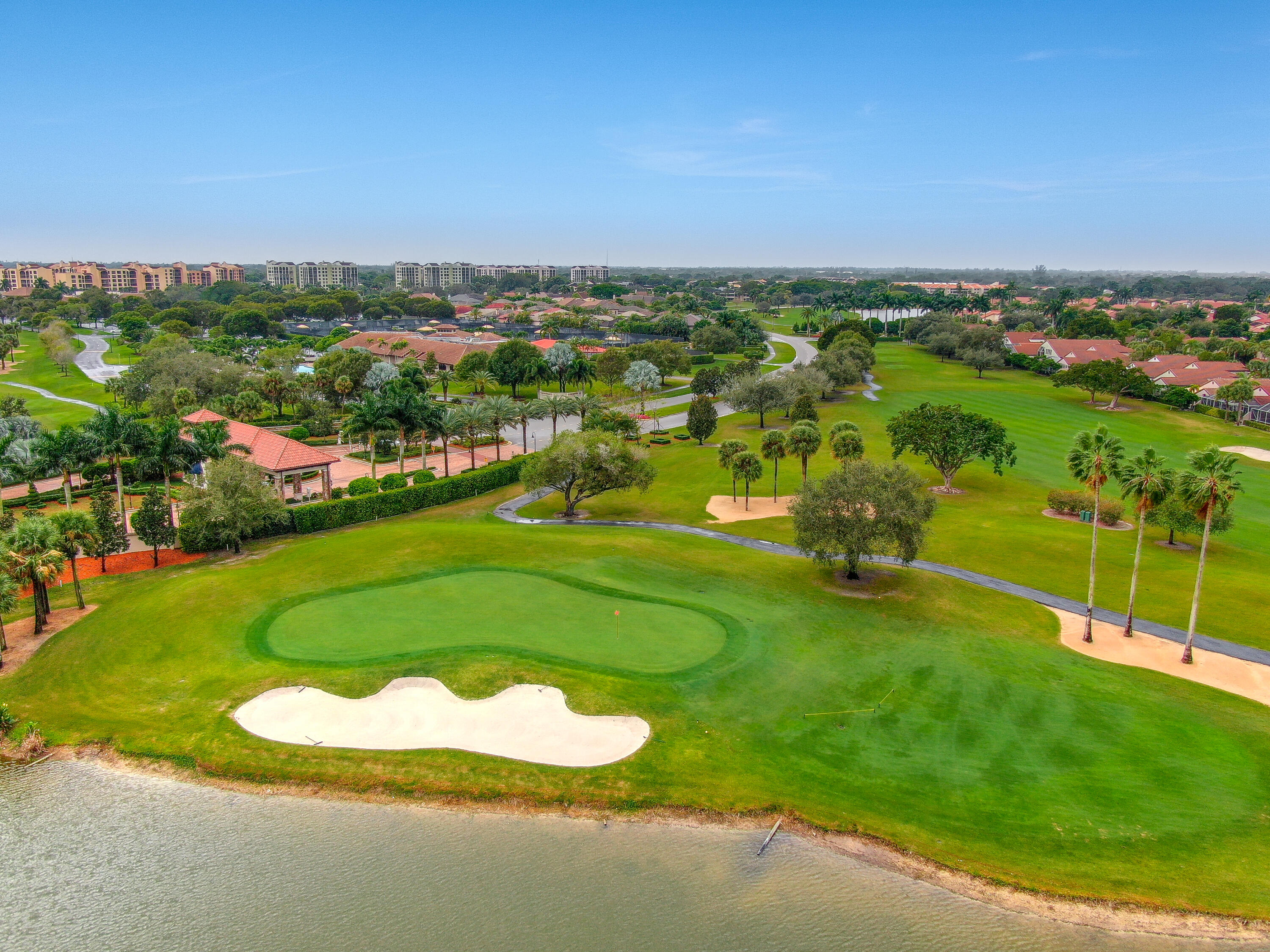 7572 Regency Lake Drive, Unit 201 Boca Raton, FL 33433 - Photo 45 of 50 22_Boca_Pointe_Aerials_4_of_7