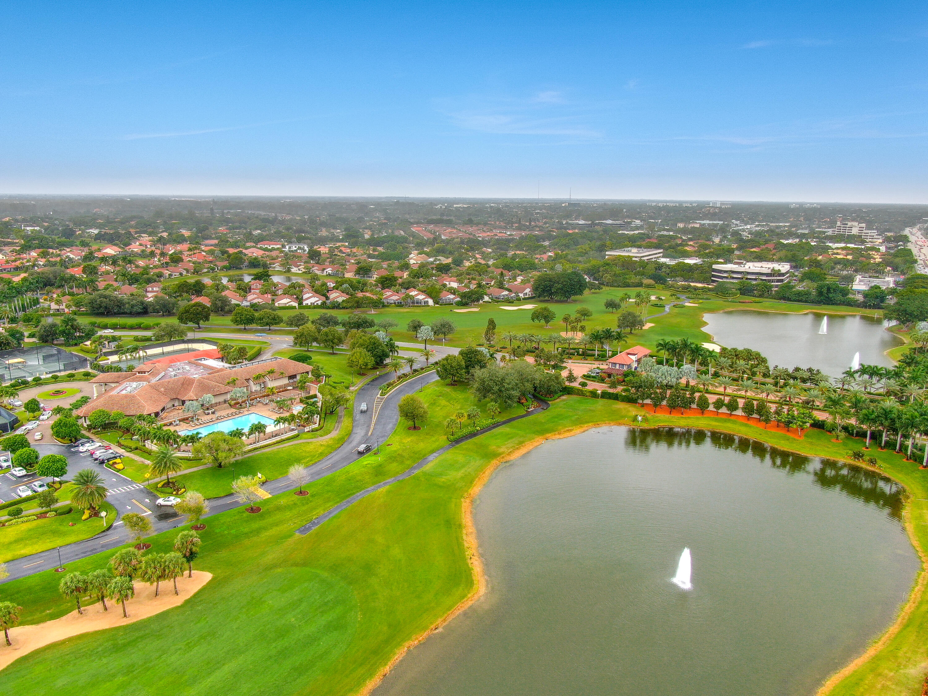 7572 Regency Lake Drive, Unit 201 Boca Raton, FL 33433 - Photo 47 of 50 24_Boca_Pointe_Aerials_6_of_7