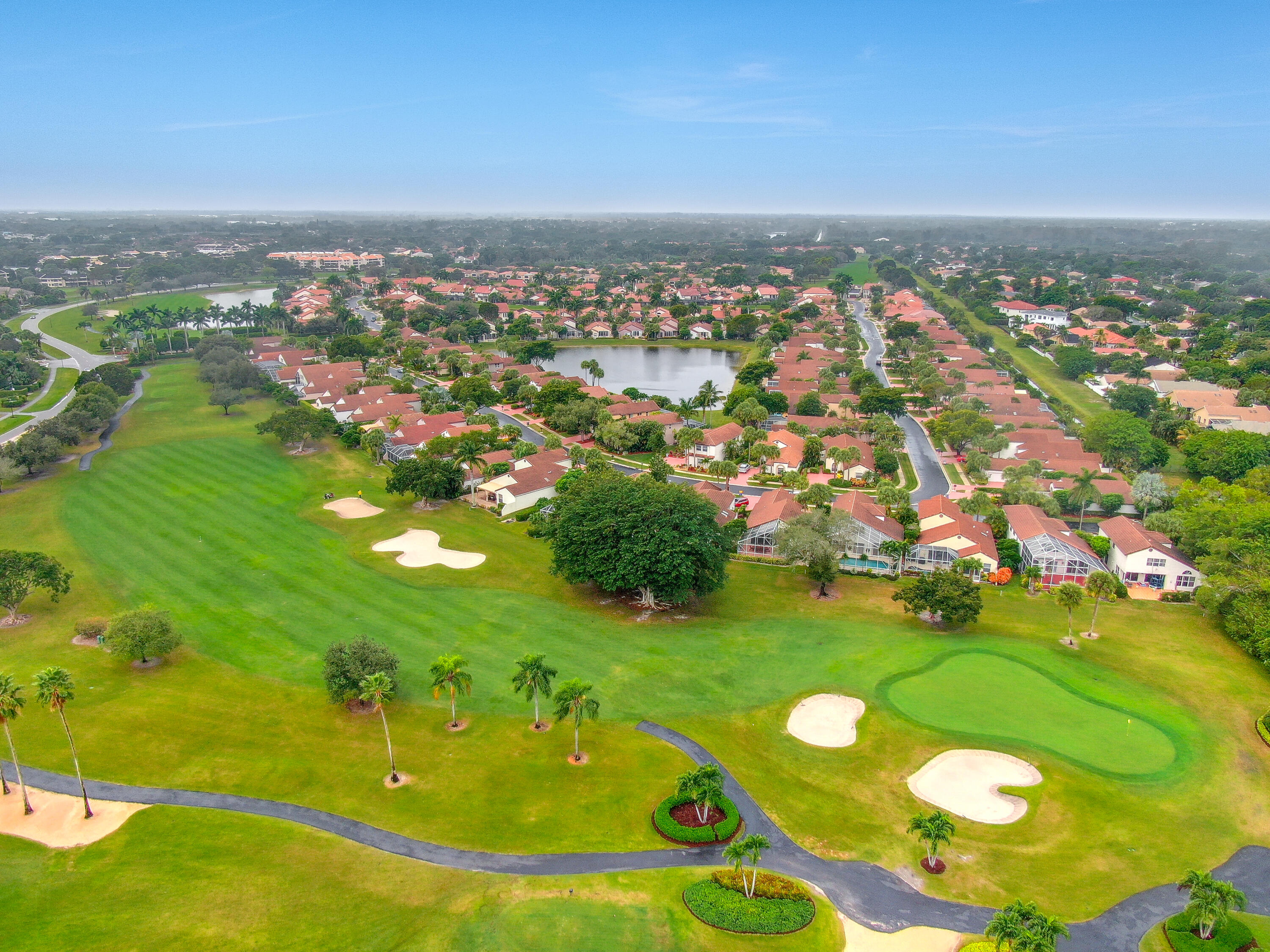 7572 Regency Lake Drive, Unit 201 Boca Raton, FL 33433 - Photo 48 of 50 25_Boca_Pointe_Aerials_7_of_7