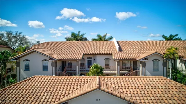a backyard of a house