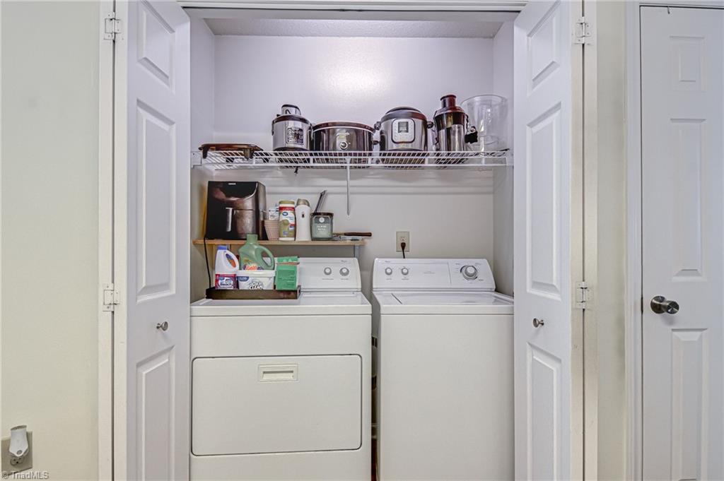 2640 Ingleside Drive, Unit 2D High Point, NC 27265 - Photo 20 of 27 Laundry area located in the kitchen beside pantry.