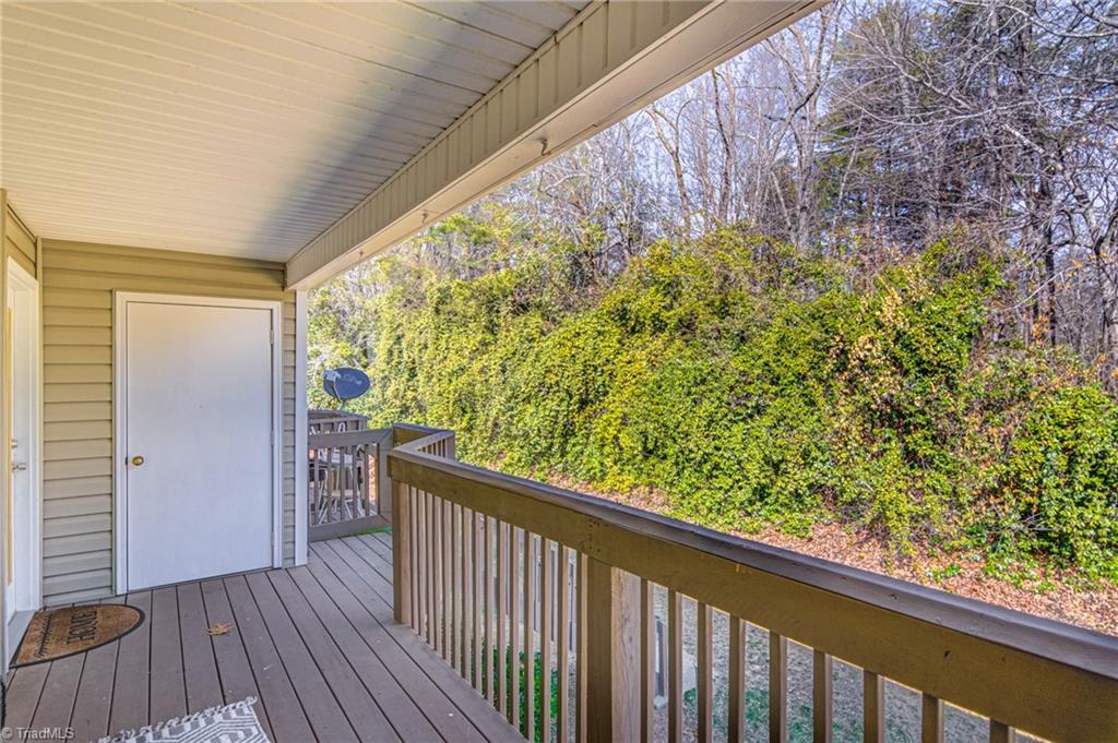 2640 Ingleside Drive, Unit 2D High Point, NC 27265 - Photo 23 of 27 Picture yourself enjoying a morning cup of coffee or reading a book on your private deck.