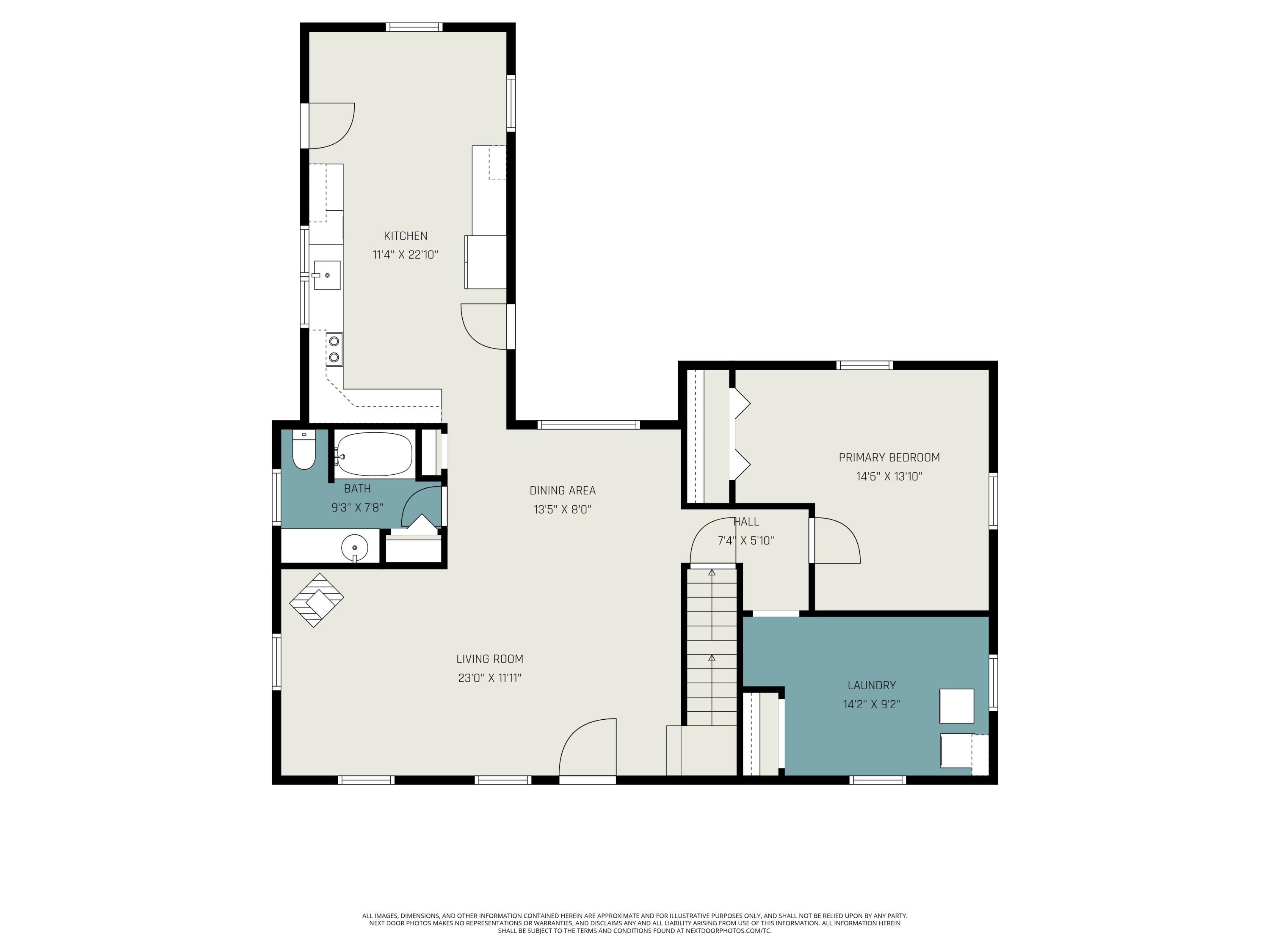 5100 Jefferson Road Clarklake, MI 49234 - Photo 26 of 28 Floor Plan Main Level