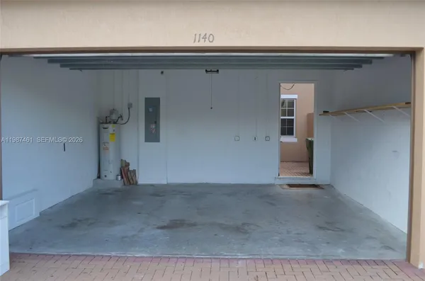 a view of empty room