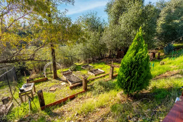 a view of swimming pool with a yard