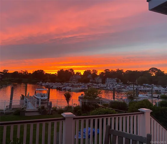 a view of city from balcony