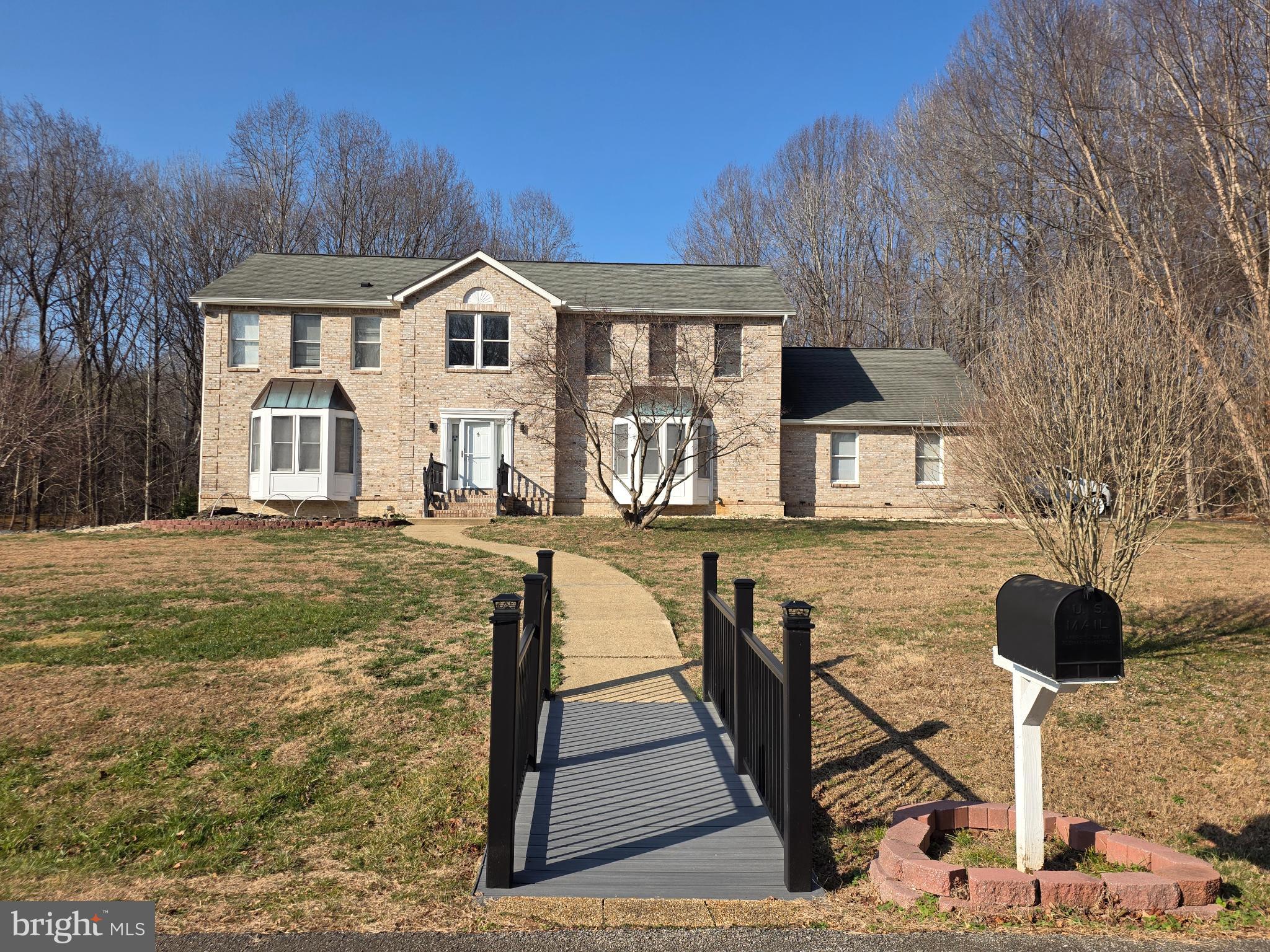 13600 Augusta Hooe Road Upper Marlboro, MD 20772 - Photo 2 of 9 Charming brick home with inviting pathway.