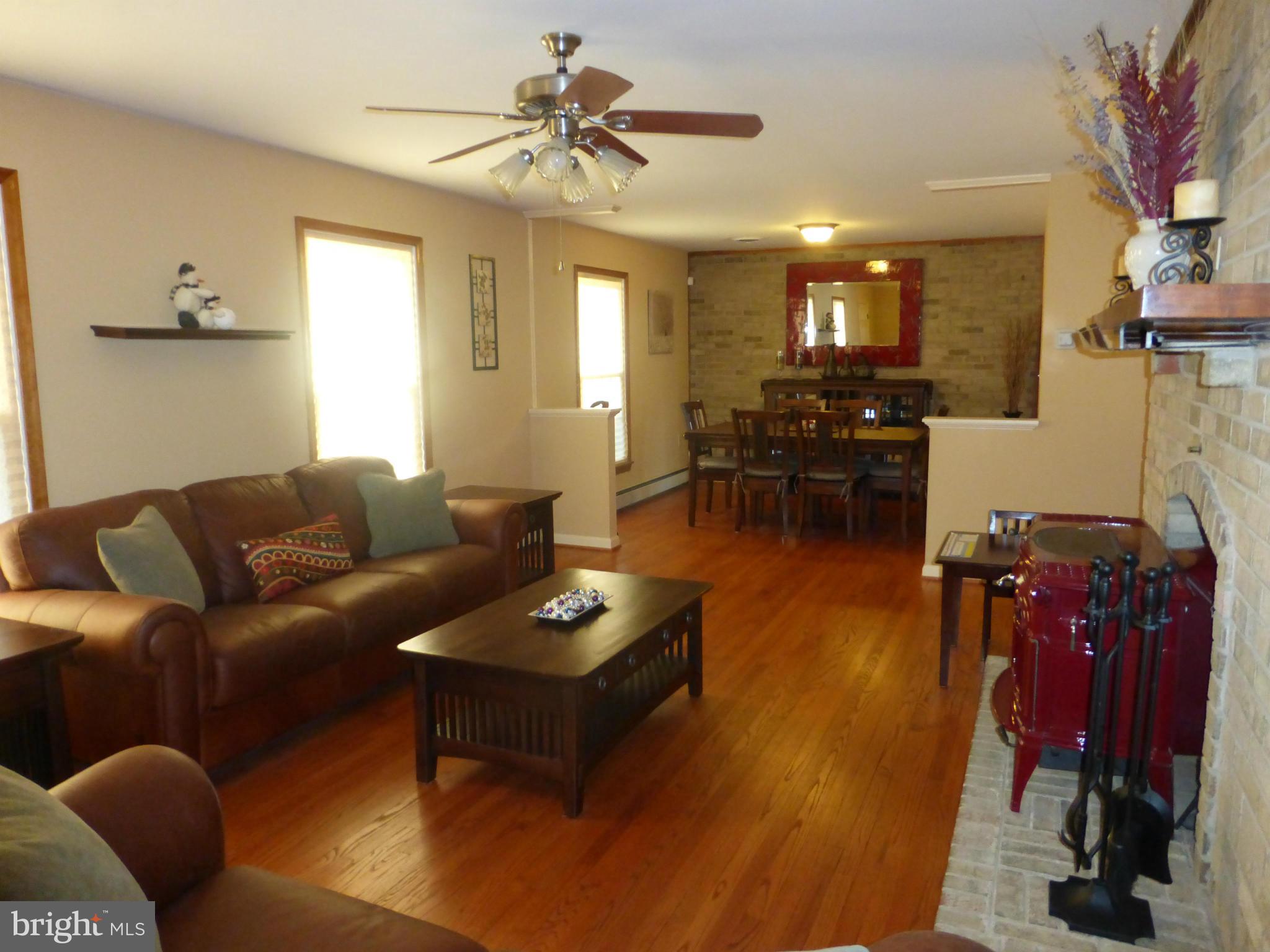 5732 Etzler Road Frederick, MD 21702 - Photo 4 of 21 Living Room looking into Dining Room