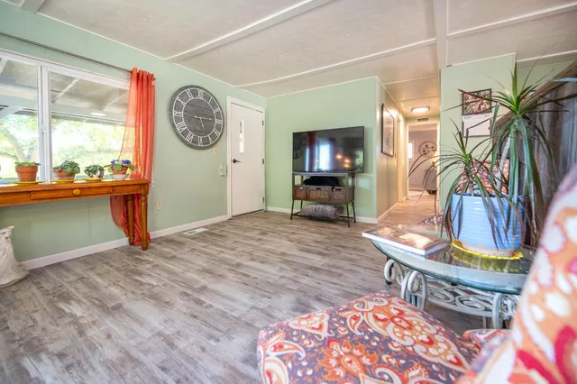 a outdoor space with chairs