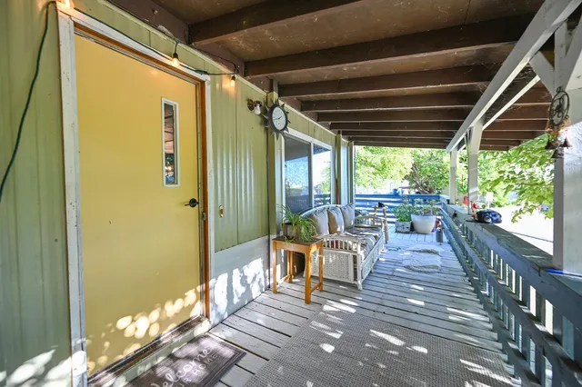 a view of beach and ocean