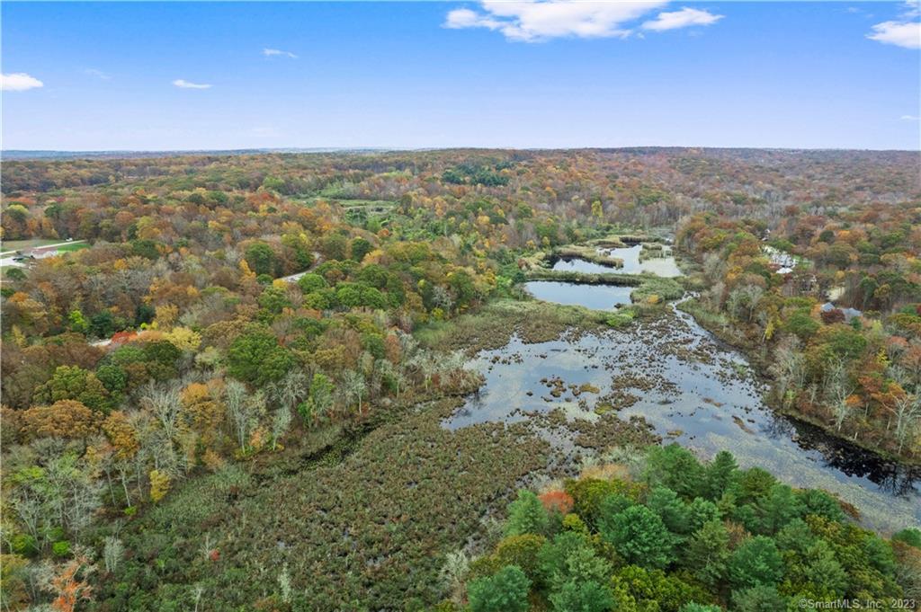 5 Old Stagecoach & Boston Post Road Old Lyme, CT 06371 - Photo 13 of 17 View from lower ponds towards ridgeline and parcel "Boston Post Rd".