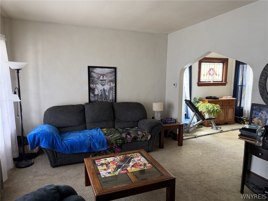 166 Herkimer Street Buffalo, NY 14213 - Photo 3 of 26 Living Room Unit 1