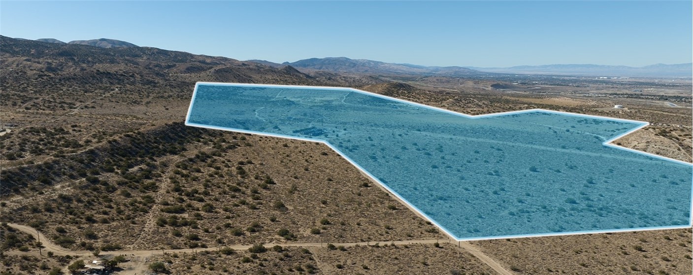 7 Jeep Road Littlerock, CA 93543 - Photo 2 of 9 a view of a dry yard with mountain