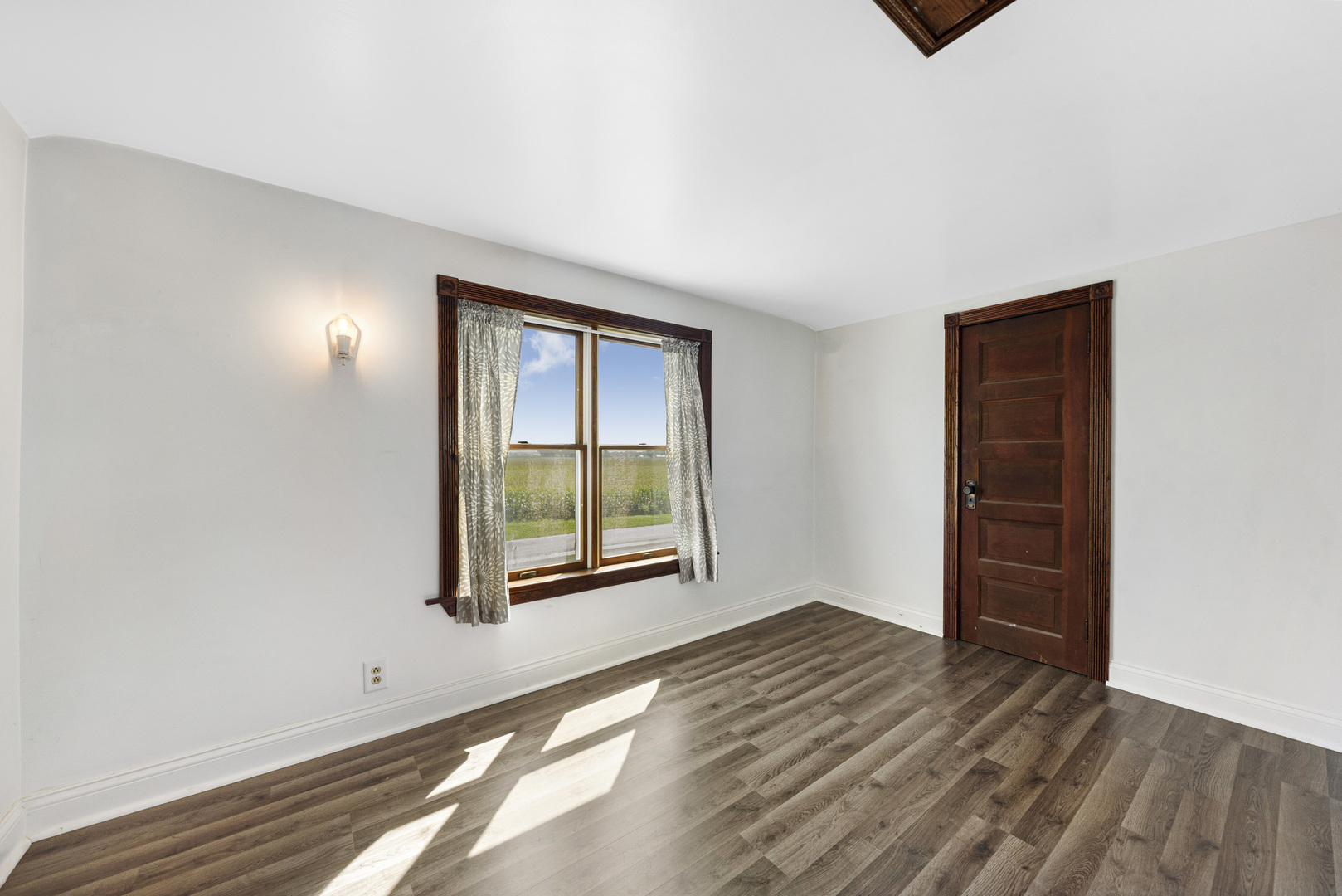 8N680 Percy Road Maple Park, IL 60151 - Photo 17 of 30 an empty room with wooden floor and windows