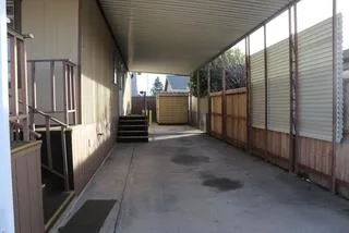 a view of a house with a garage