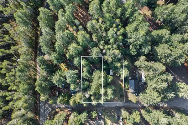a view of a house with a big yard and palm trees