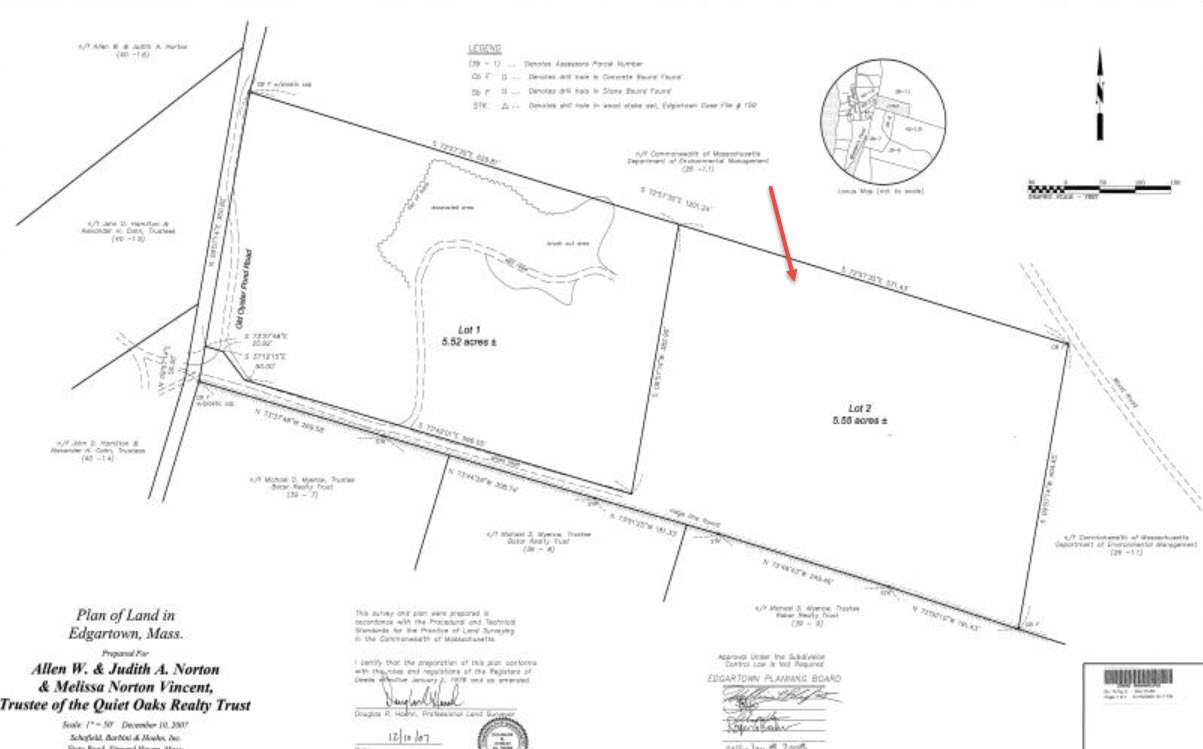 0 Oyster Pond Road Edgartown, MA 02539 - Photo 1 of 2 Gallery Image 1