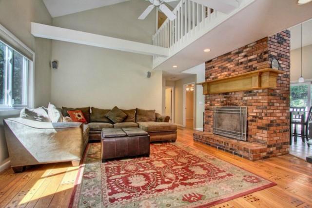 39 Reilly Road Easton, CT 06612 - Photo 1 of 1 a living room with furniture and a fireplace