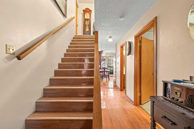 a room with musical instruments