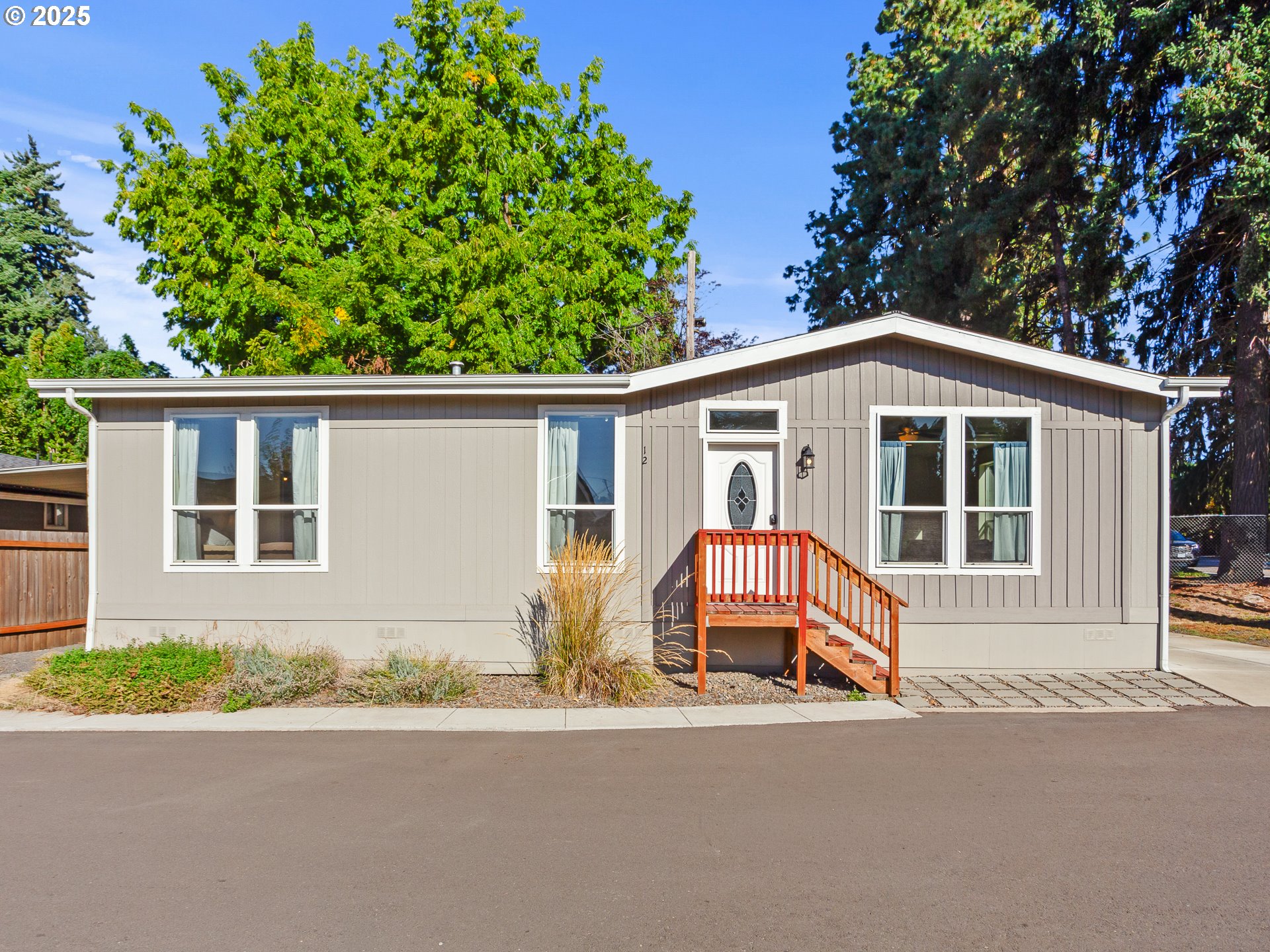 front view of house with a yard