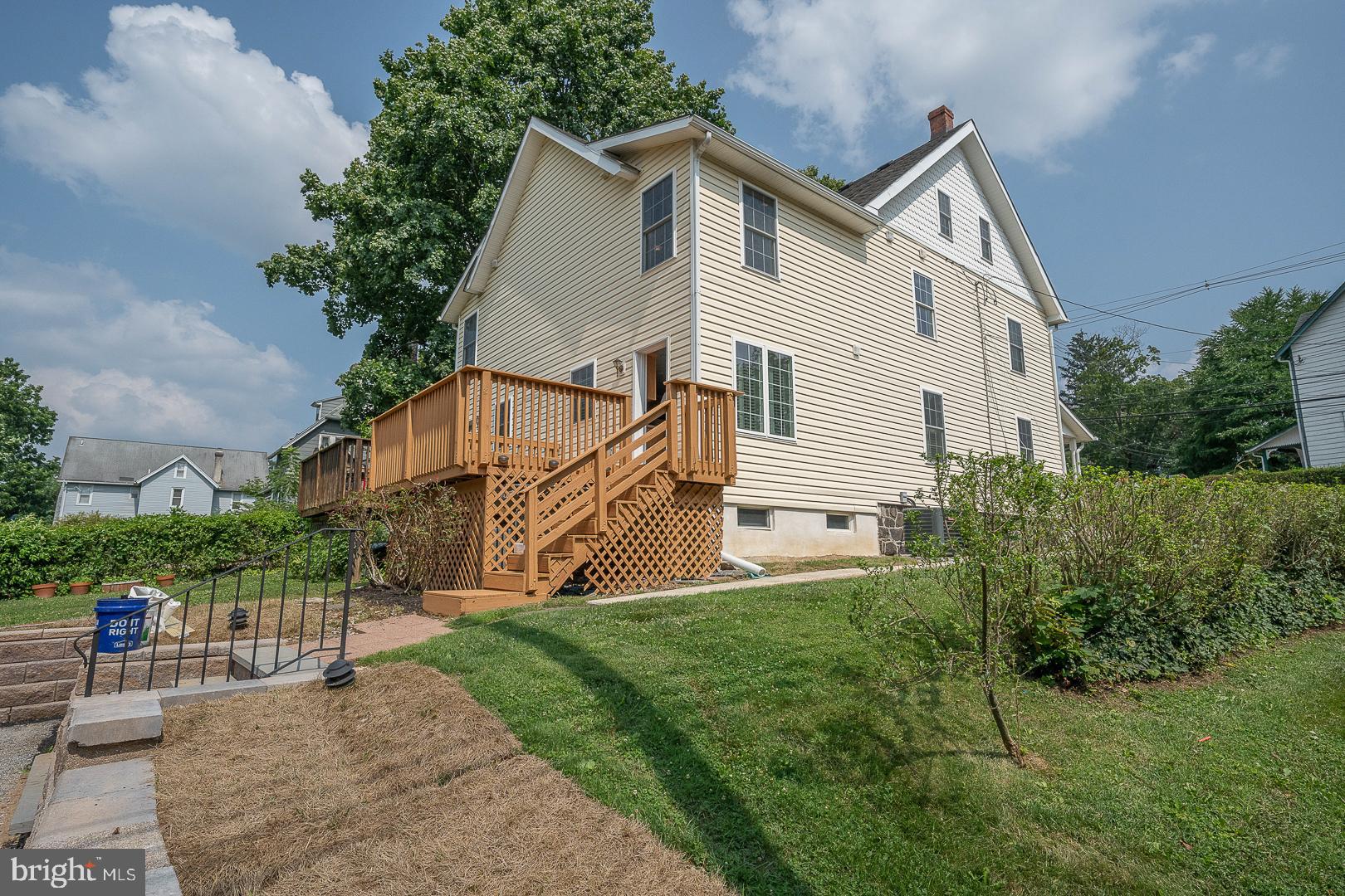 231 Plant Avenue Wayne, PA 19087 - Photo 26 of 35 a view of house with garden and parking